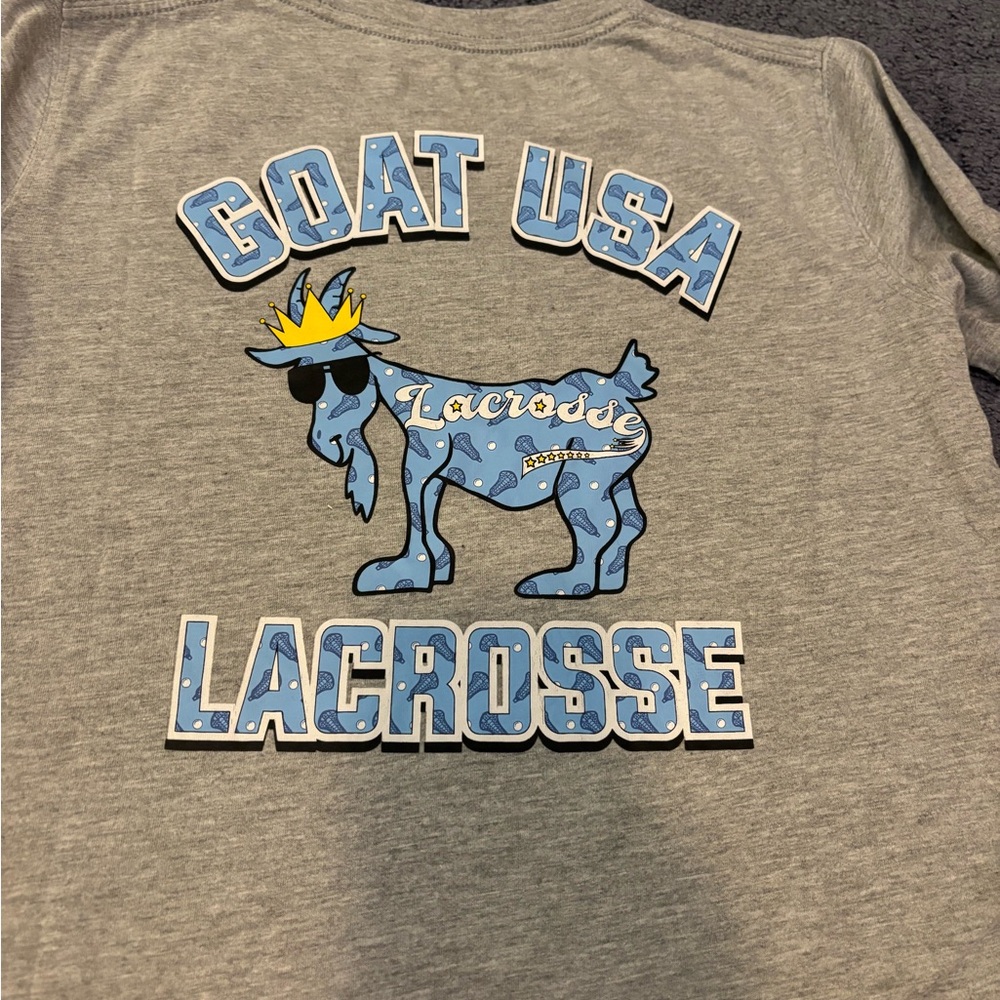 Boys medium GOAT lacrosse tshirt - Picture 4 of 5